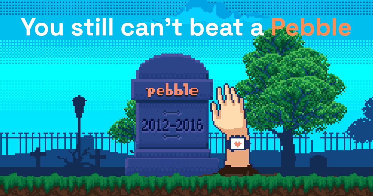 We're bringing Pebble back